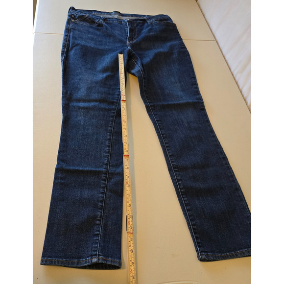 Rock & Republic Fixx Skinny Women's 16 Blue Dark Wash - Picture 15 of 16